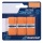 Babolat Overgrip Pro Tour (Comfort) 0.6mm orange 3 pack